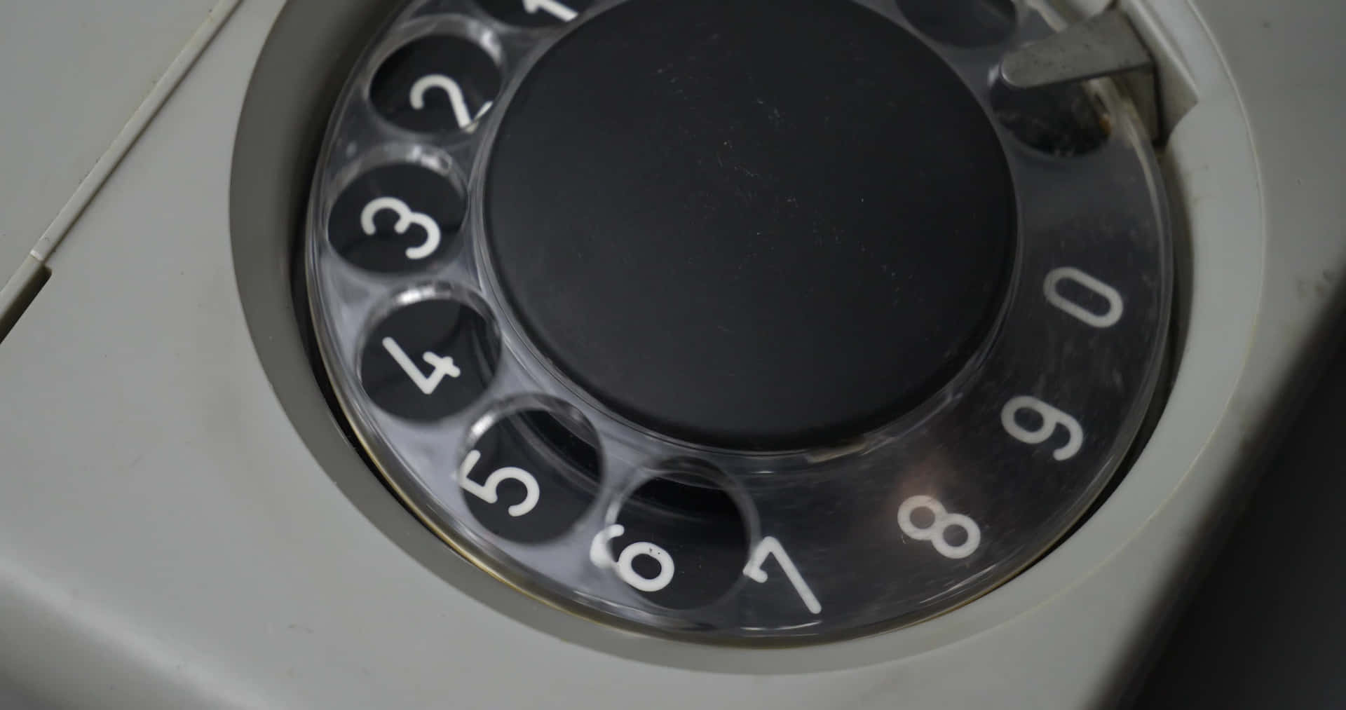 Vintage Rotary Phone Dial Wallpaper