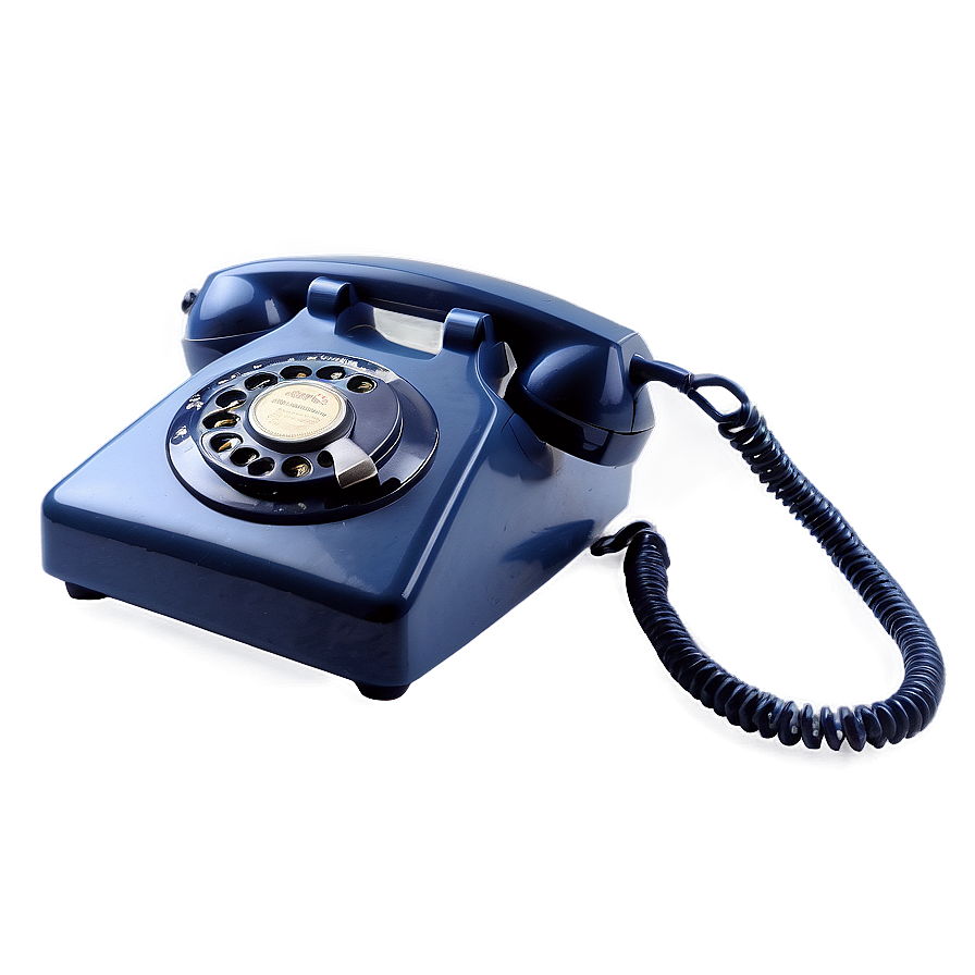 Vintage Rotary Phone Png Eda53 PNG