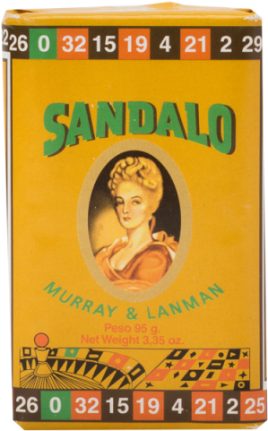 Vintage Sandalwood Soap Package PNG
