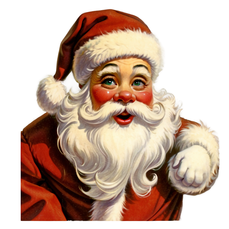 Download Vintage Santa Claus Png Yue 