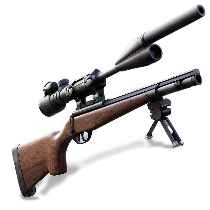 Vintage Sniper Rifle Png 06262024 PNG