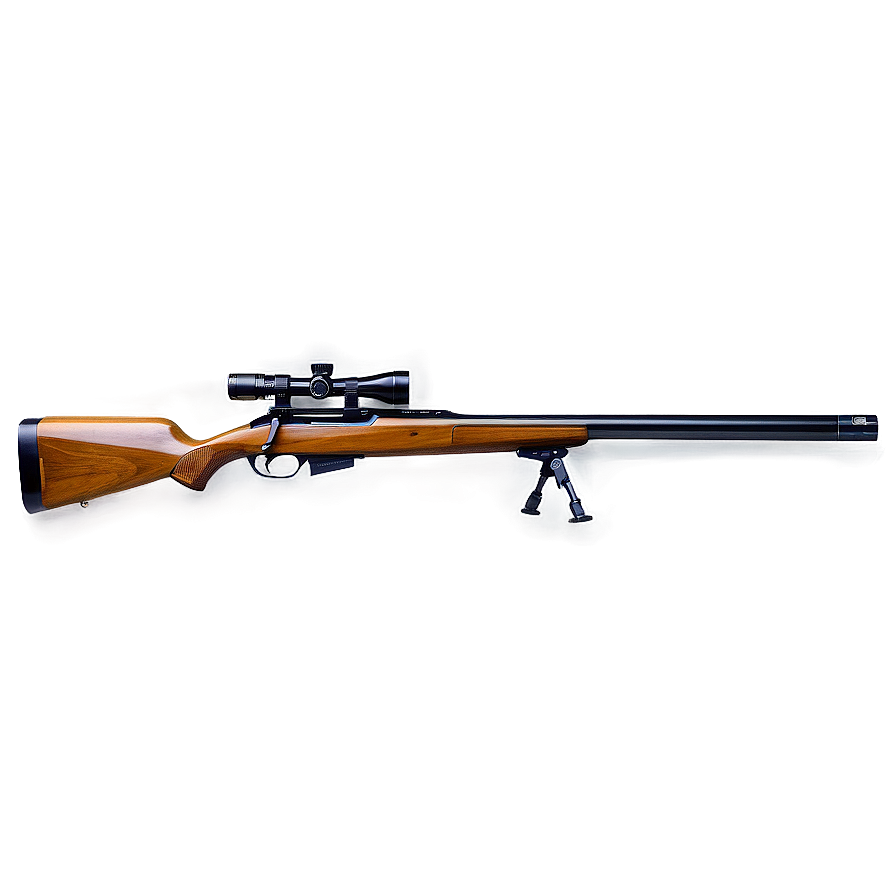 Vintage Sniper Rifle Png Yjm62 PNG