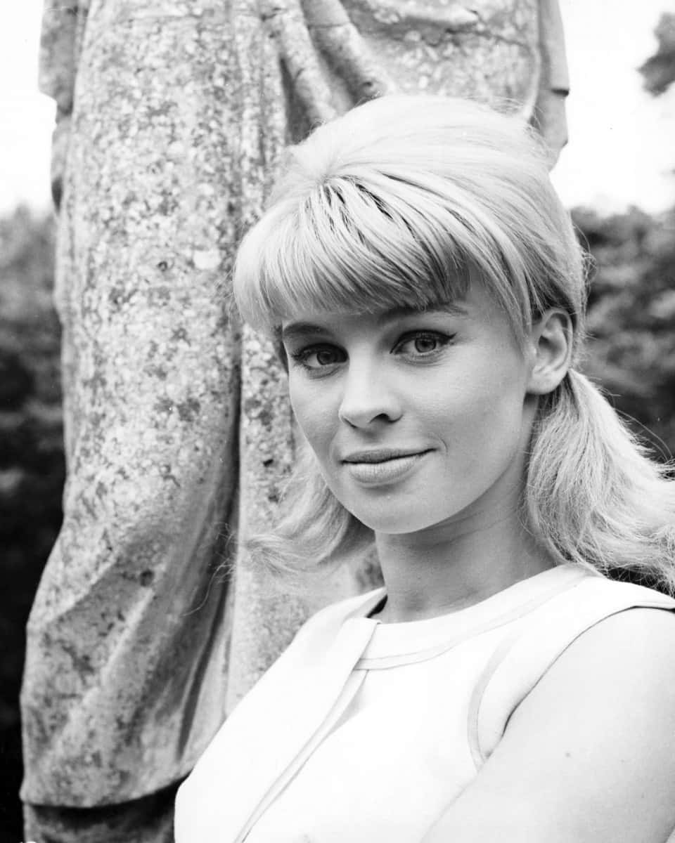 Vintage Sterlet Julie Christie Achtergrond