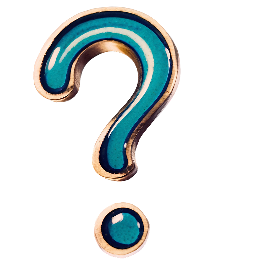 Vintage Style Question Mark Png 42 PNG