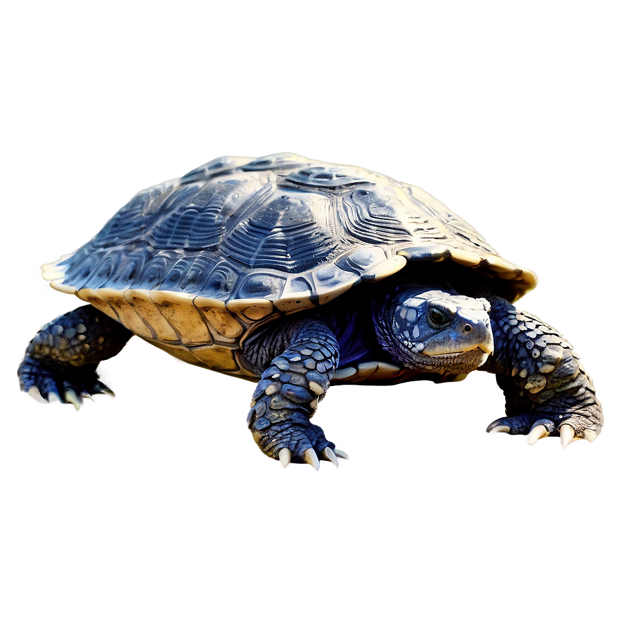 Vintage Style Snapping Turtle Drawing Png Jwq PNG