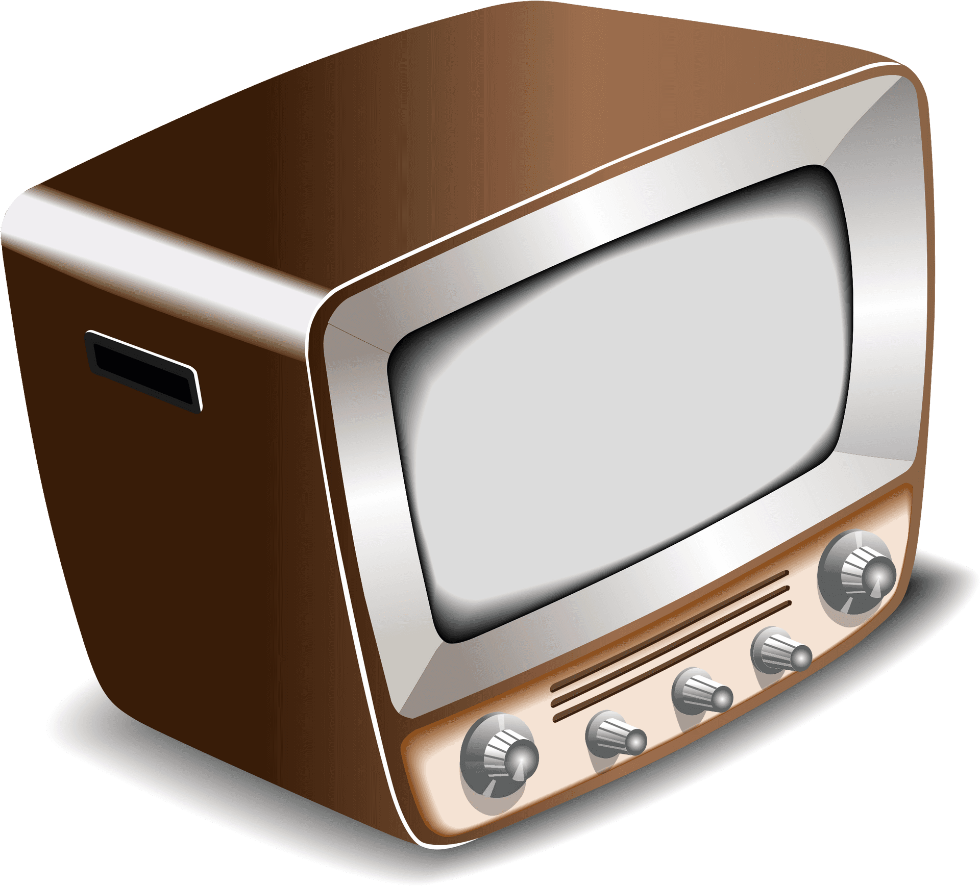 Vintage T V Icon PNG