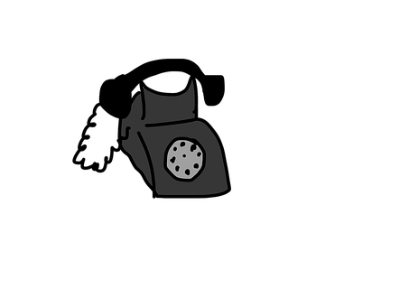 Vintage Telephone Icon PNG