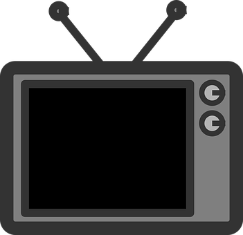 Vintage Television Icon PNG