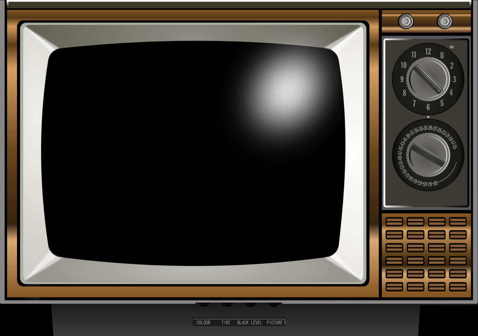 Download Vintage Television Set | Wallpapers.com