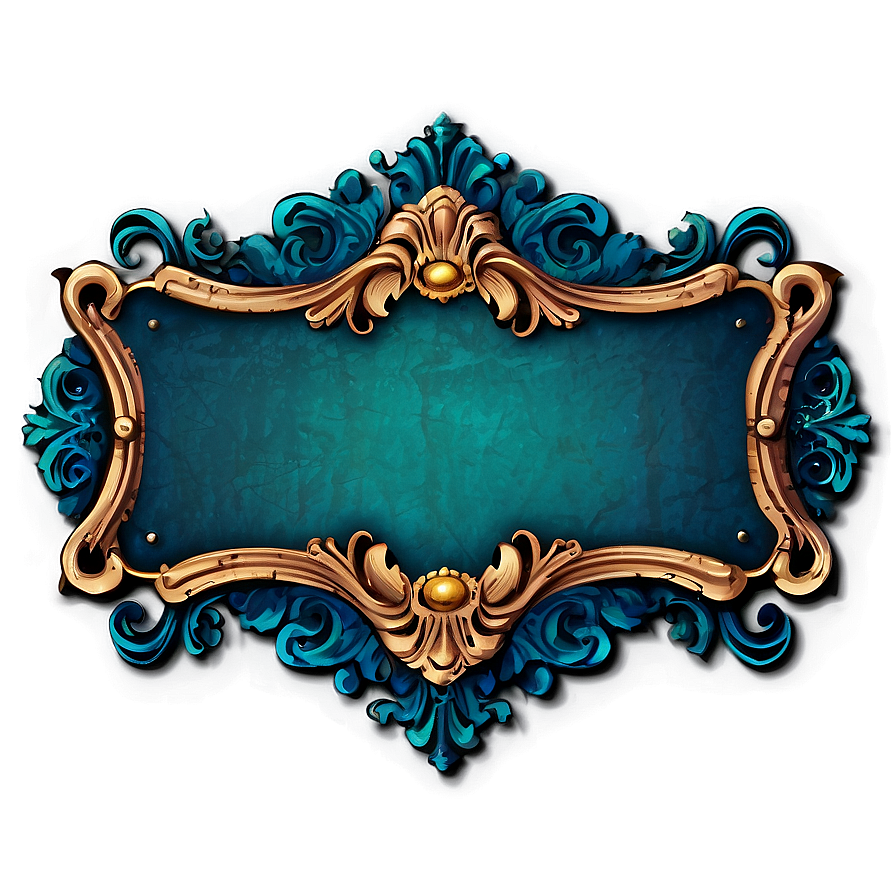 Vintage Text Box Background Png 94 PNG