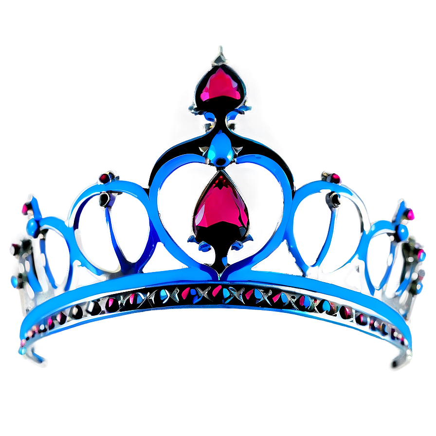 Vintage Tiara Silhouette Png 05252024 PNG