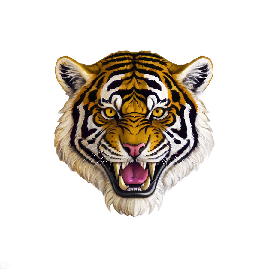 Vintage Tiger Illustration Png 83 PNG