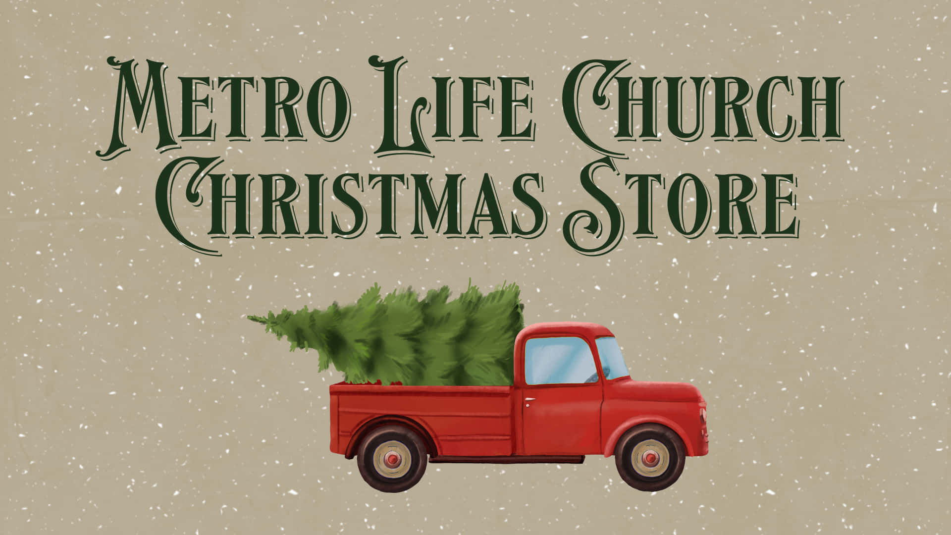 Feiernsie Die Weihnachtszeit Mit Einem Weihnachten Im Vintage-truck Wallpaper