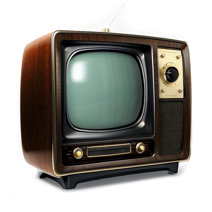 Vintage Tv Set Png Yjd PNG