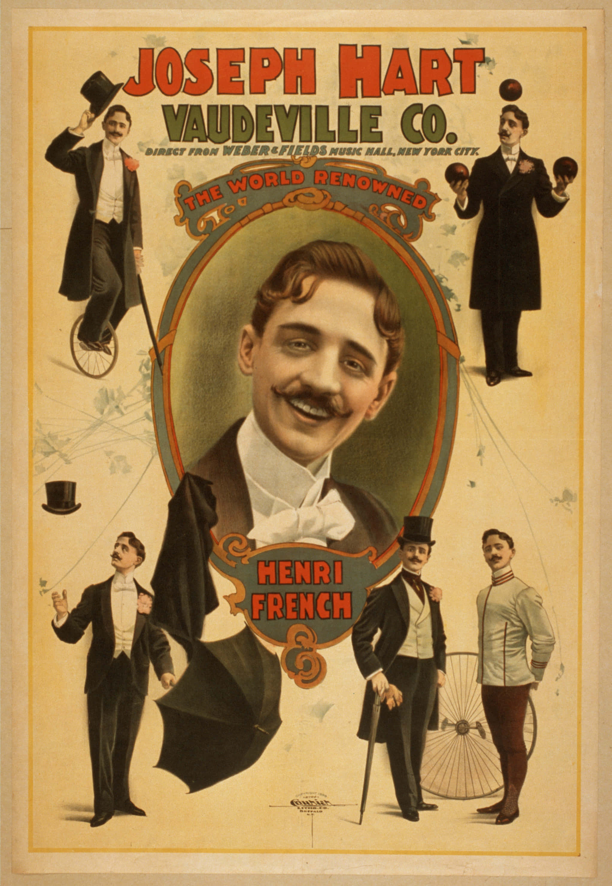 Vintage Vaudeville Theater Performance Wallpaper