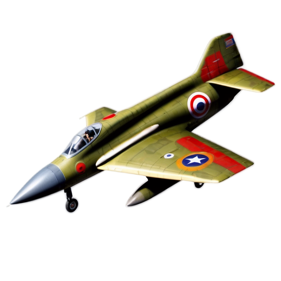 Vintage War Jet Png Dvh51 PNG