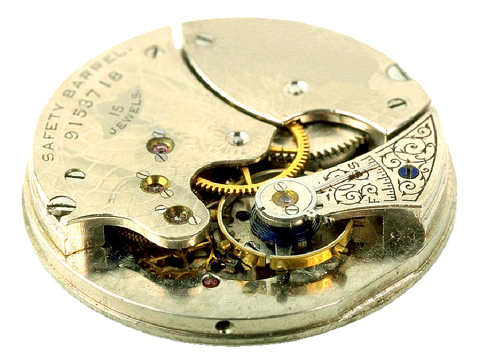 Vintage Watch Mechanism PNG