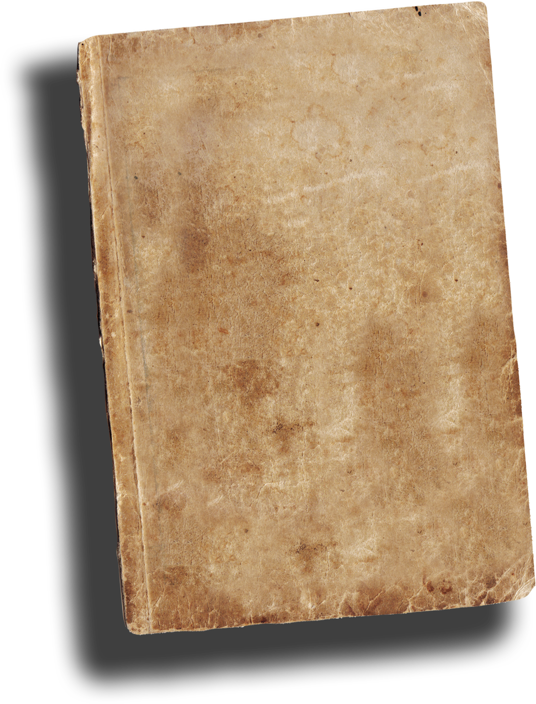 Vintage Weathered Book Cover PNG