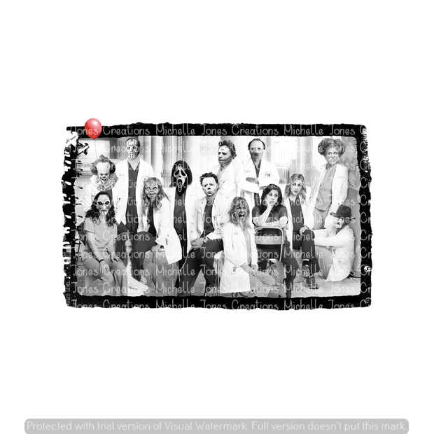 Vintage Wedding Party Blackand White PNG
