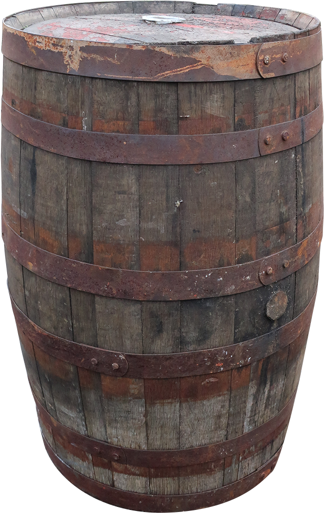 Vintage Whiskey Barrel PNG