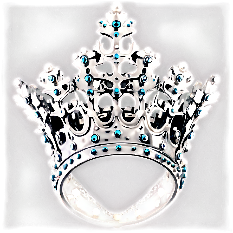 Vintage White Crown Png Spb PNG