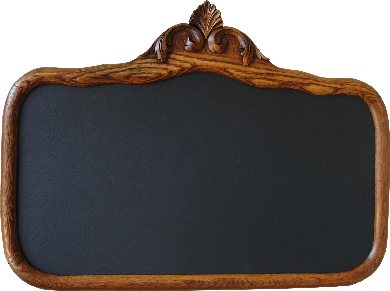 Vintage Wooden Frame Chalkboard PNG