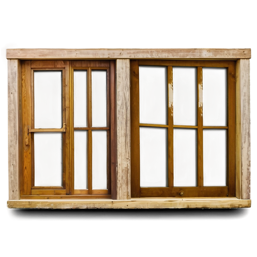 Download Vintage Wooden Window Png Xap | Wallpapers.com