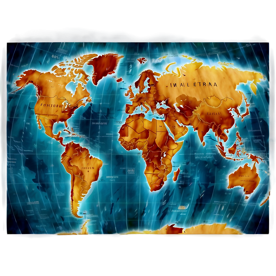 Download Vintage World Map Png Kck55 | Wallpapers.com