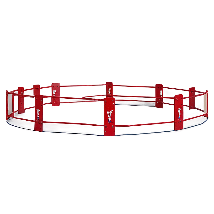 Vintage Wrestling Ring Design Png Rko PNG