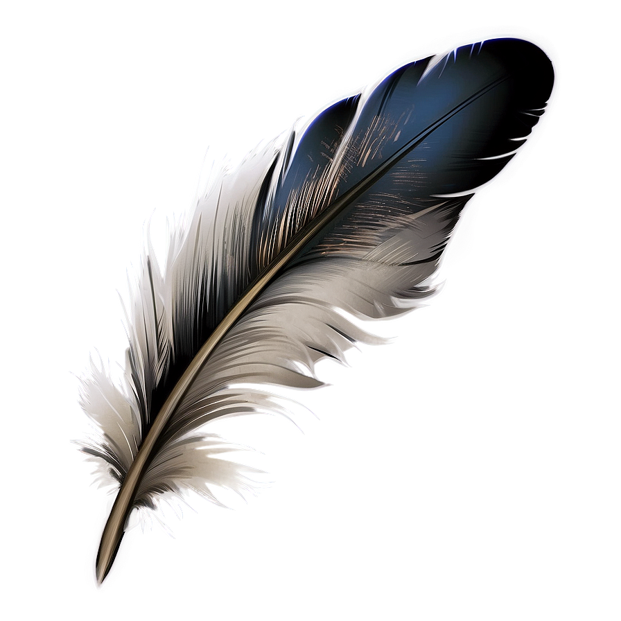 Vintage Writing Feather Png Pqj PNG