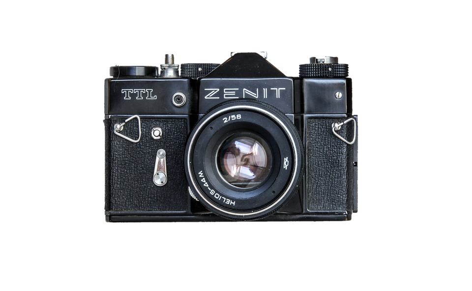 Vintage Zenit T T L Camera PNG