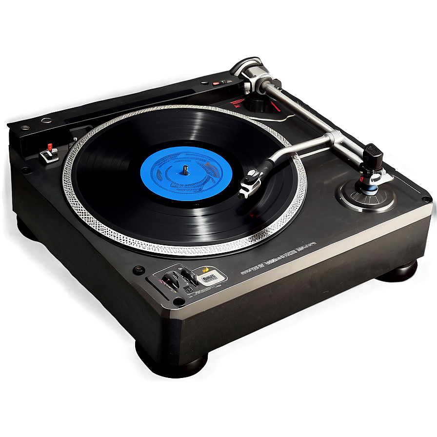 Vinyl Dj Turntable Png 05242024 PNG