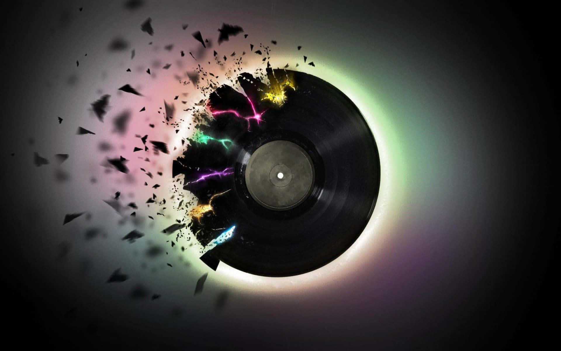 Enjoy Listening To Your Favourite Music On Vinyl Records Wallpaper