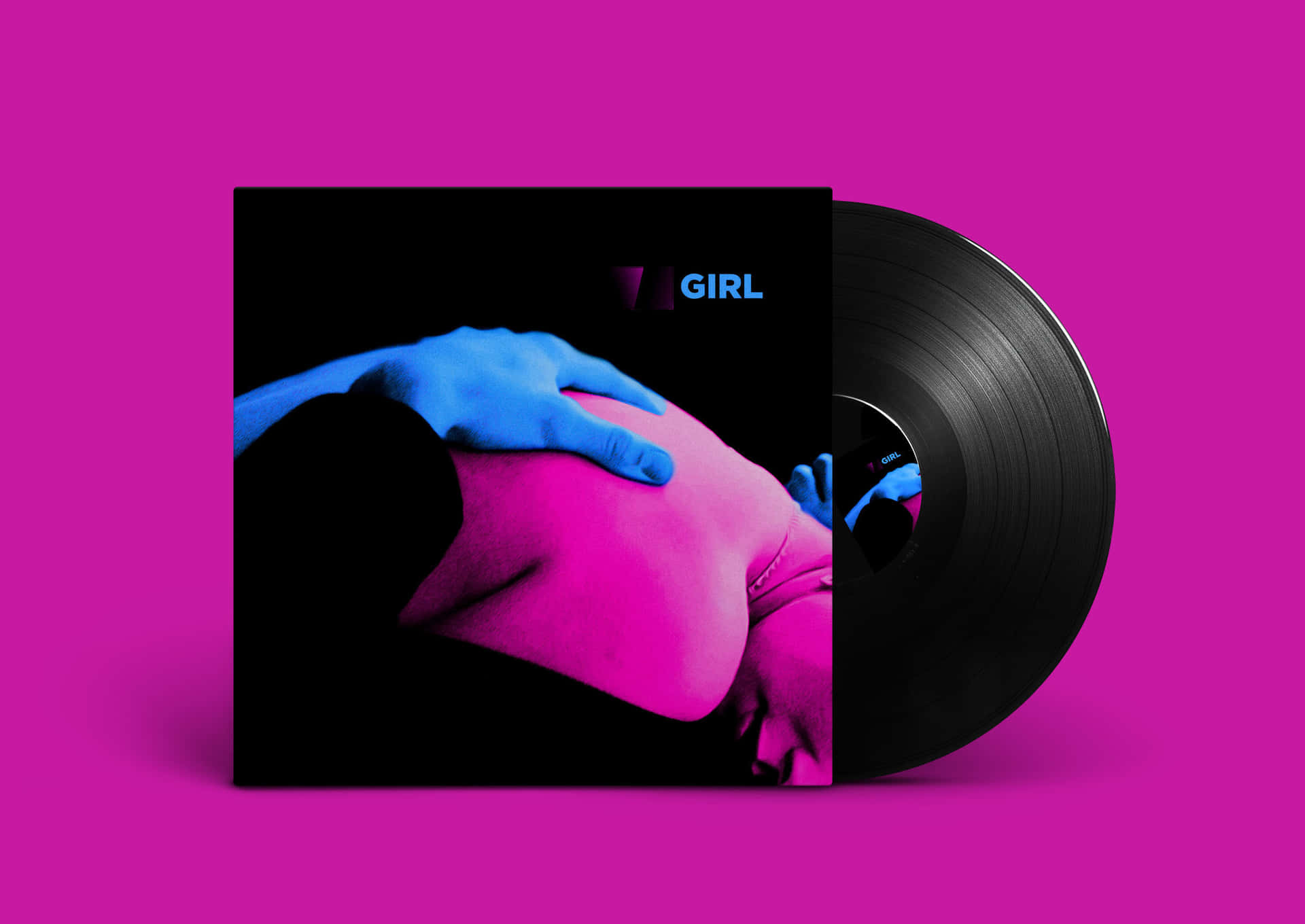 Vinyl Record Album Cover Art T V Girl Wallpaper