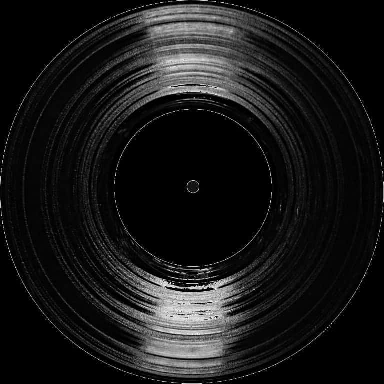 Vinyl Record Closeup Texture PNG