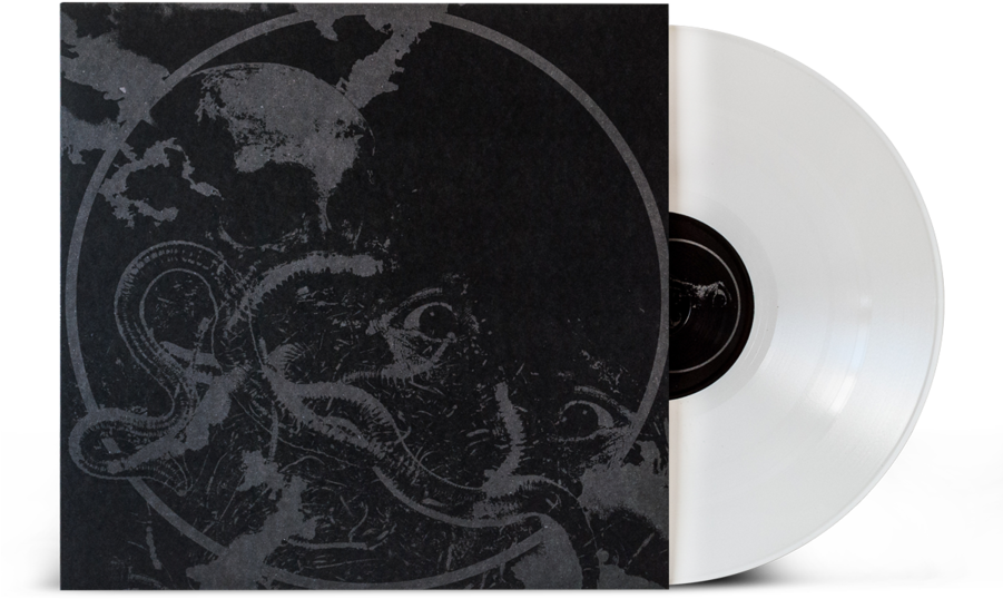 Vinyl Record Octopus Design PNG