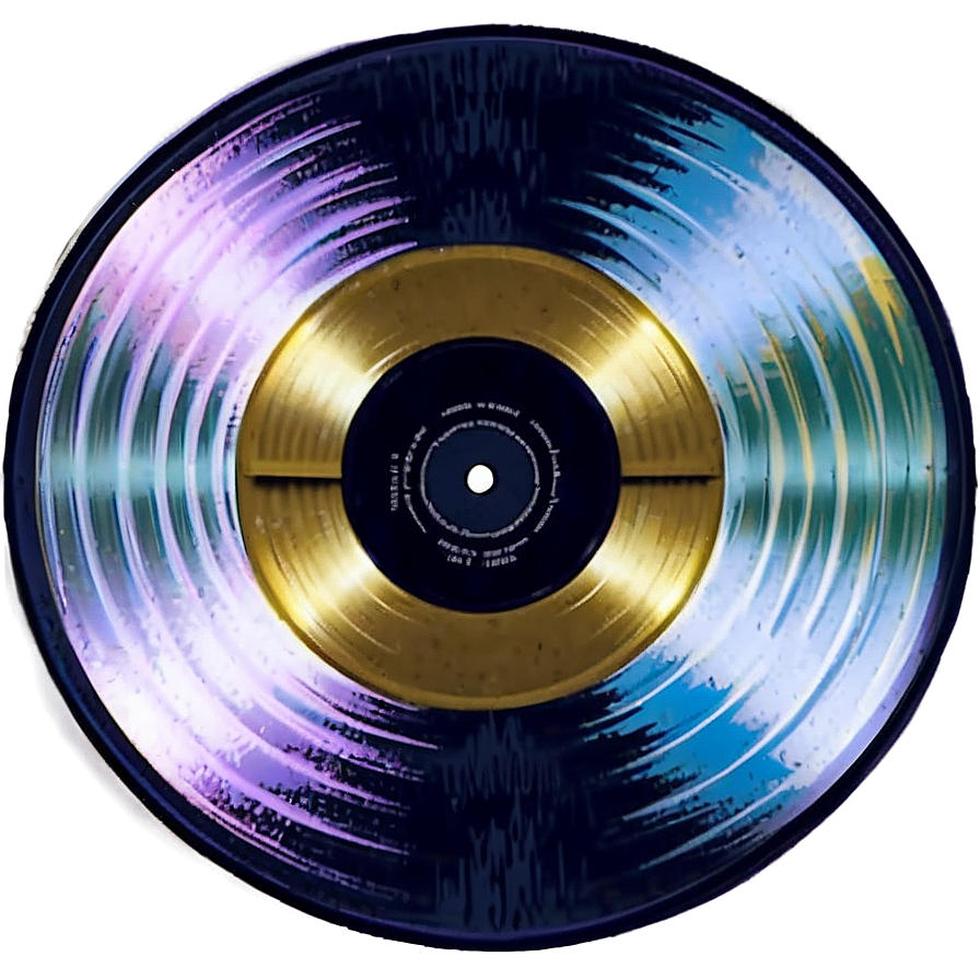 Vinyl Record Waveform Png 05242024 PNG