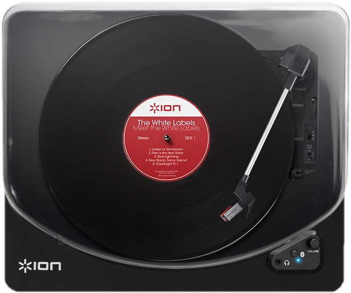 Vinyl_ Record_ Player_ I O N_ Brand PNG