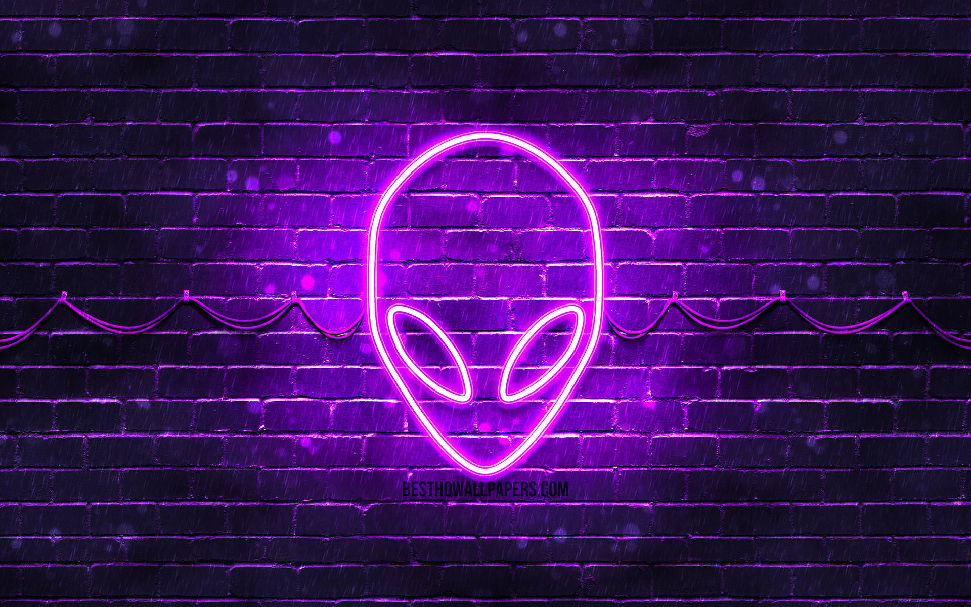 Violet Aesthetic Alienware Wallpaper
