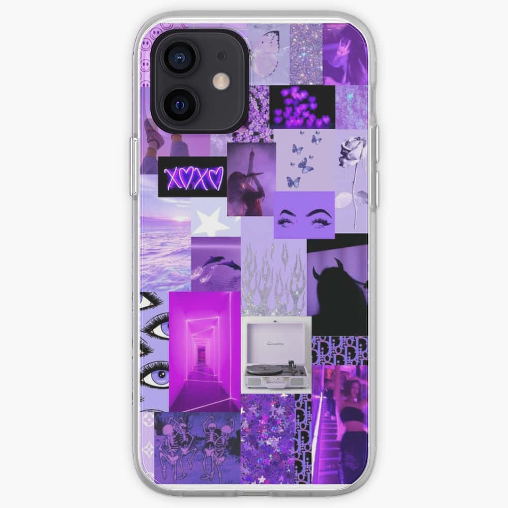 Capturing the beauty of nature with a violet aesthetic