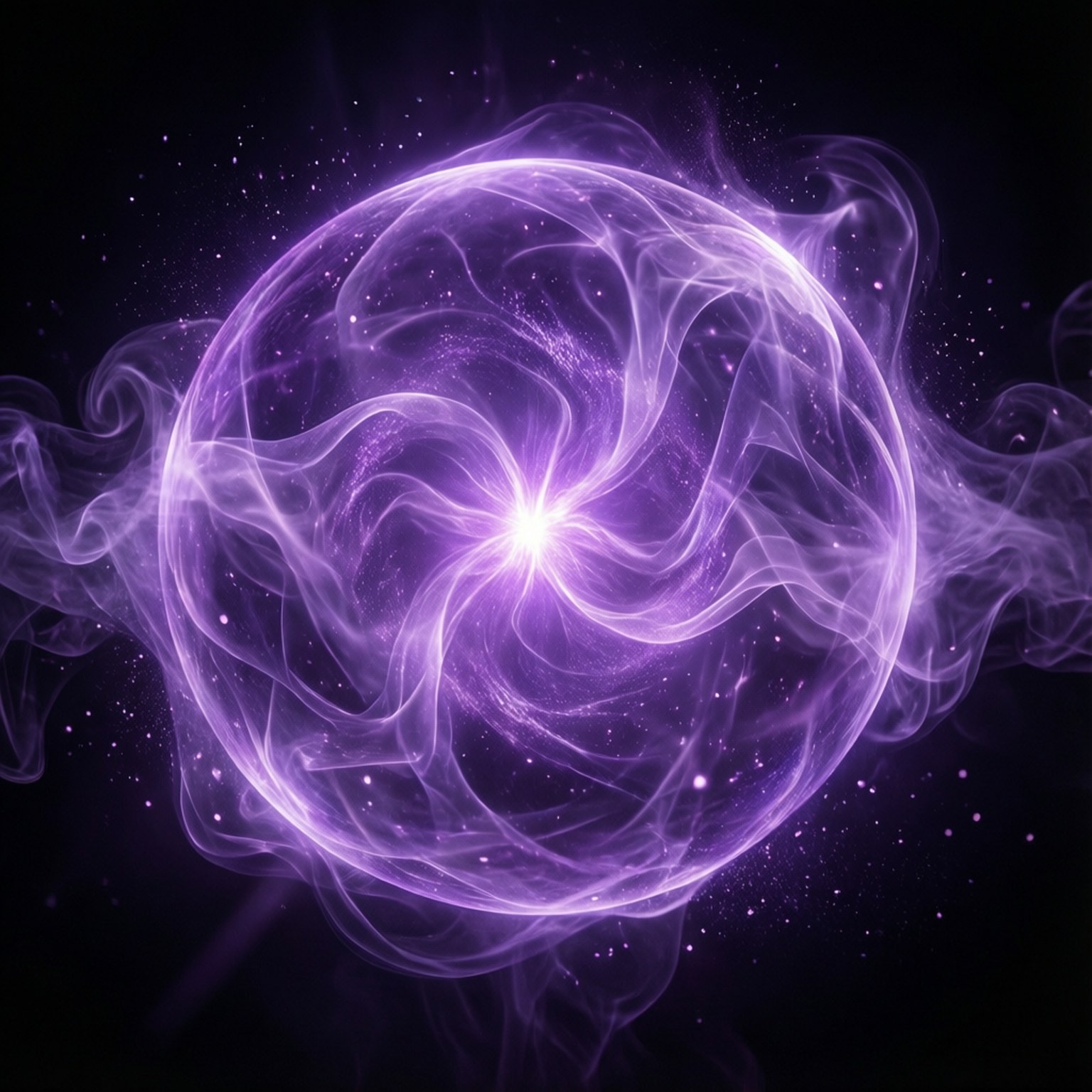 Violet Aura Orb Wallpapers
