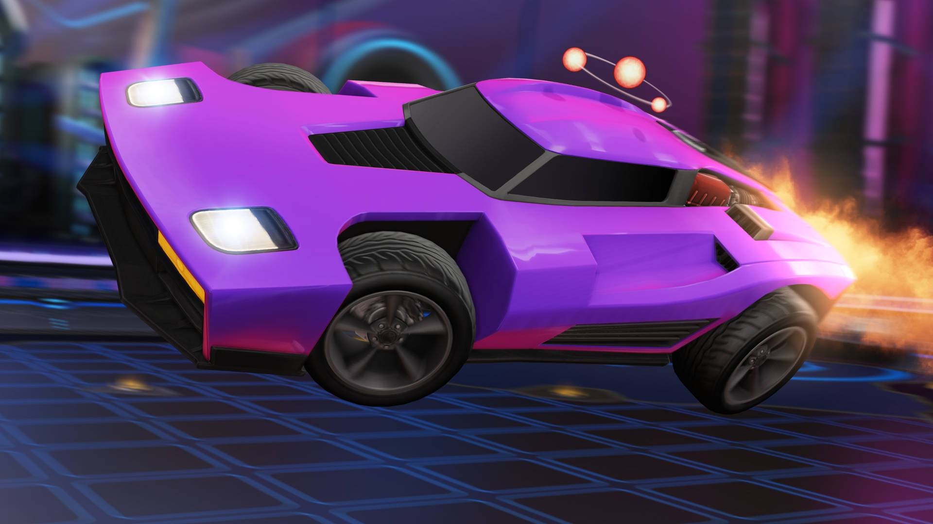 Violet Breakout Rocket League Car 2k Wallpaper