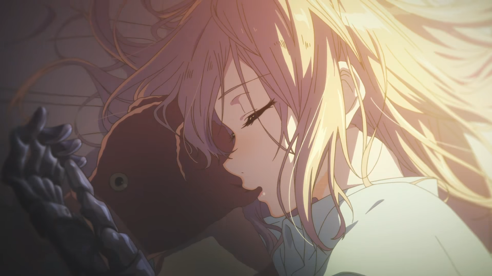 Violet Evergarden Immersed In Thought