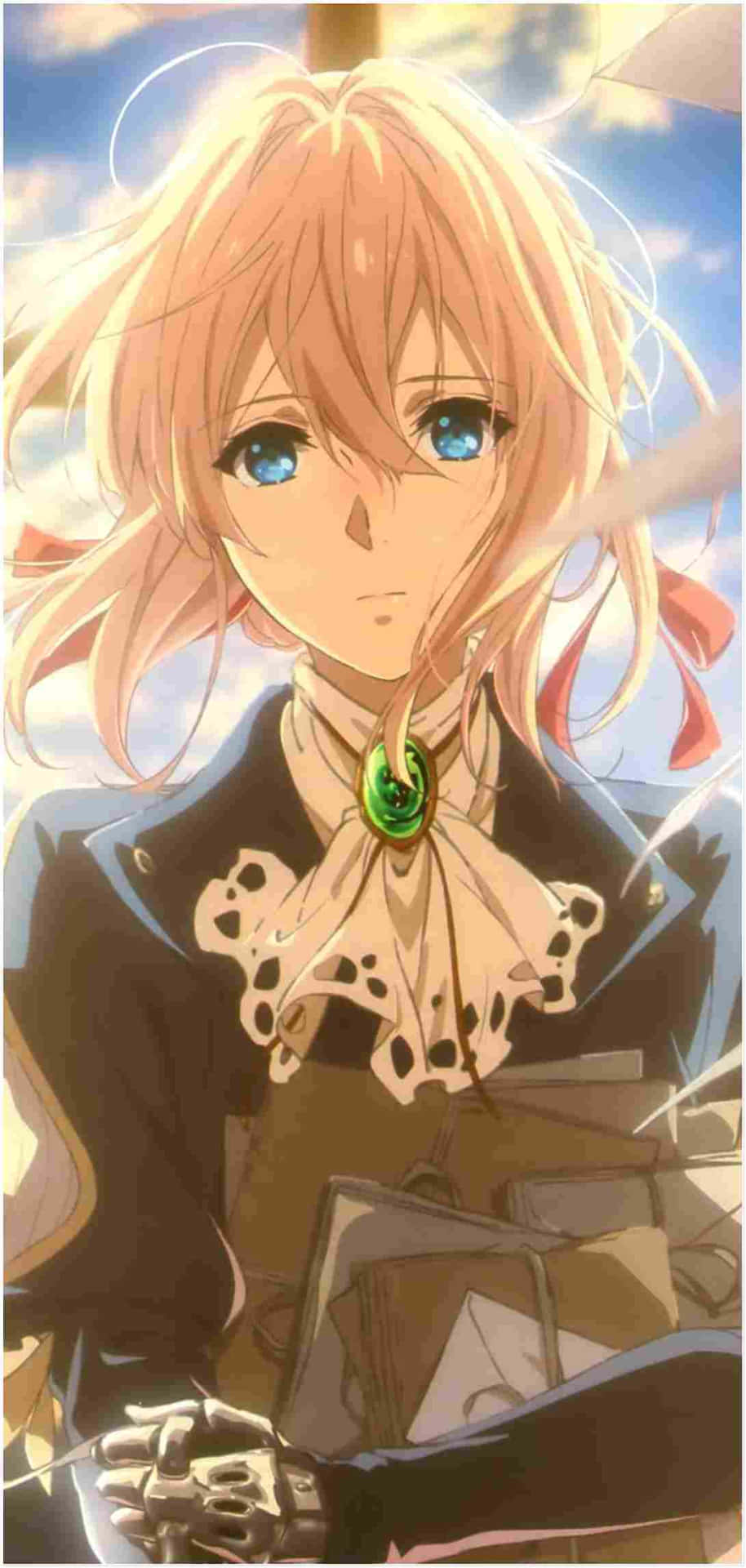 Enjoy your favorite anime character, Violet Evergarden, on your iPhone. Wallpaper