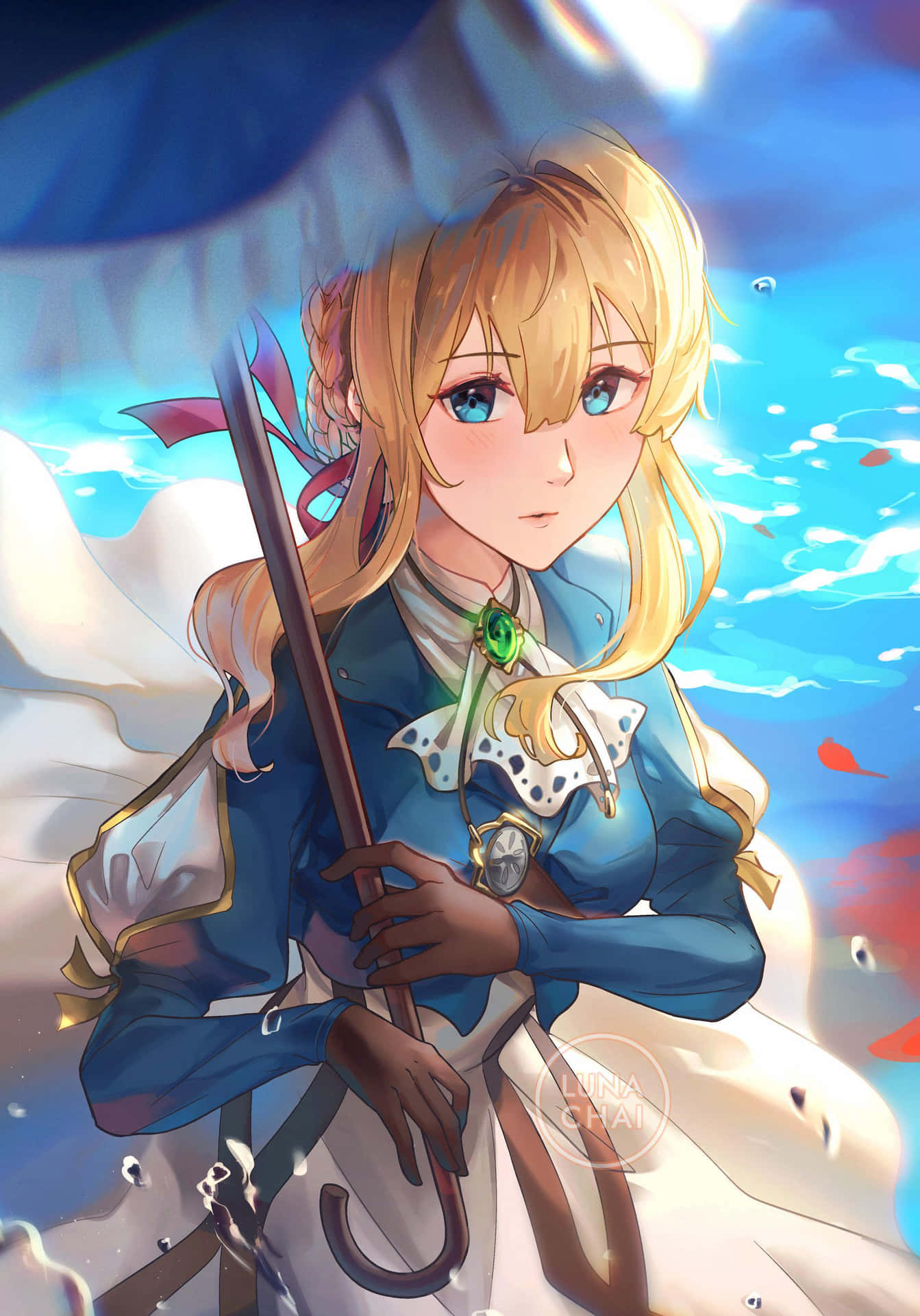 Gorgeous Doll-Looking Violet Evergarden Picture