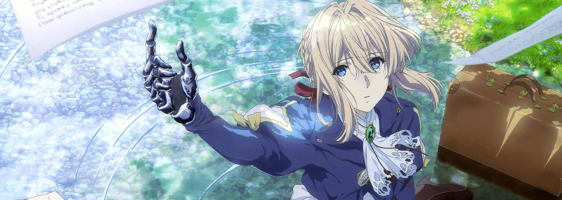 Immagineultrawide Di Violet Evergarden