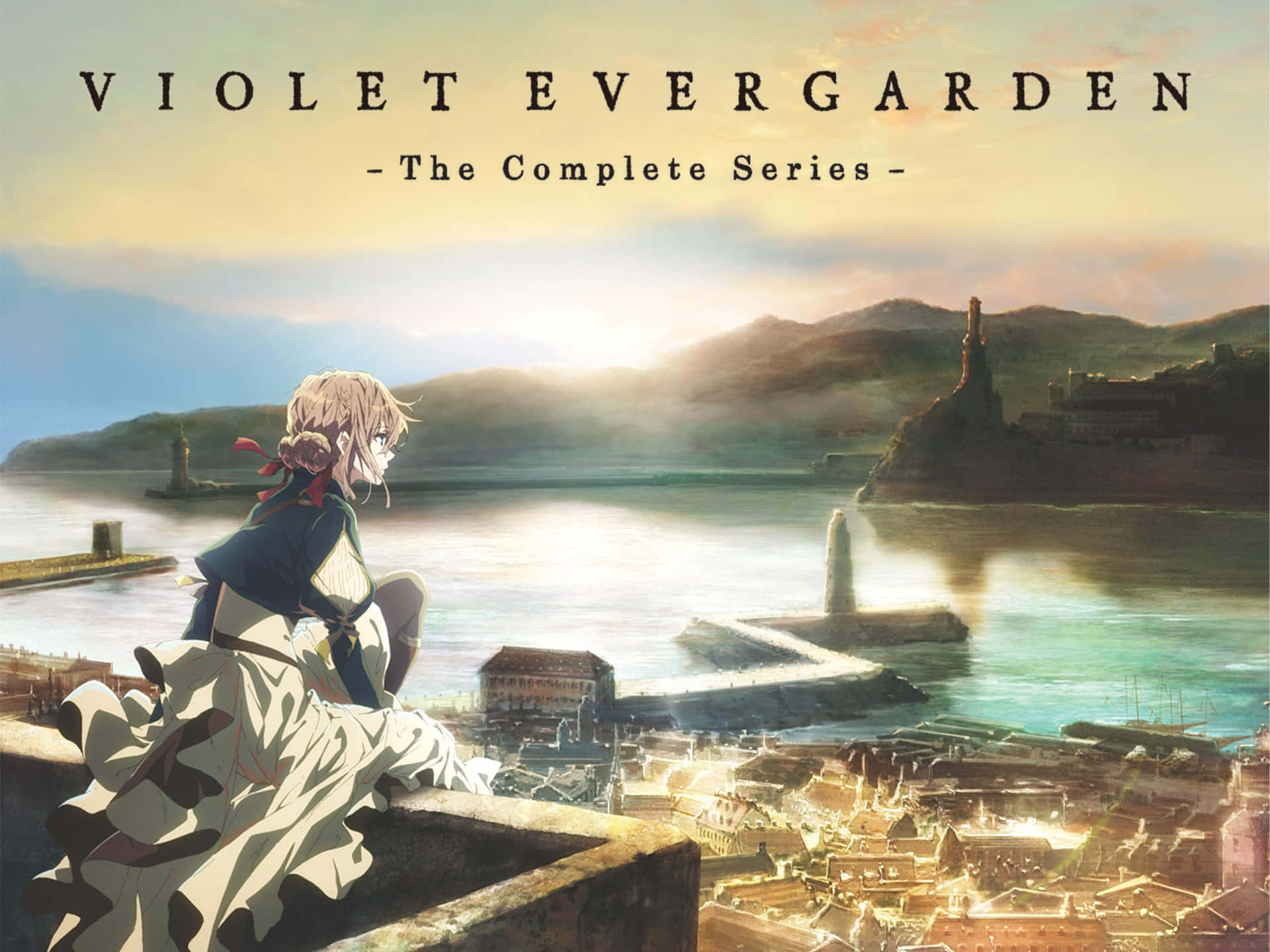 Imagendel Cartel De La Serie Violet Evergarden