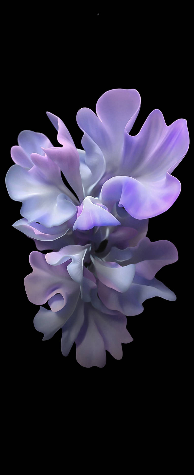 Violet Flower Art For Samsung S20 Fe Picture