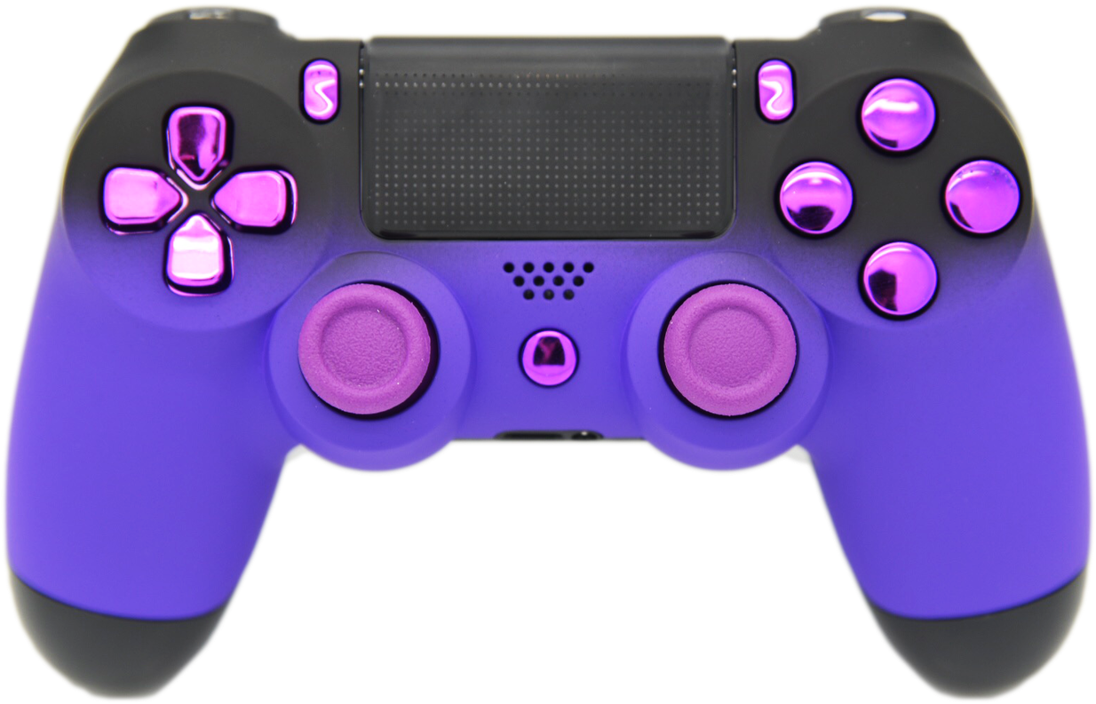 Violet Game Controller Isolated PNG