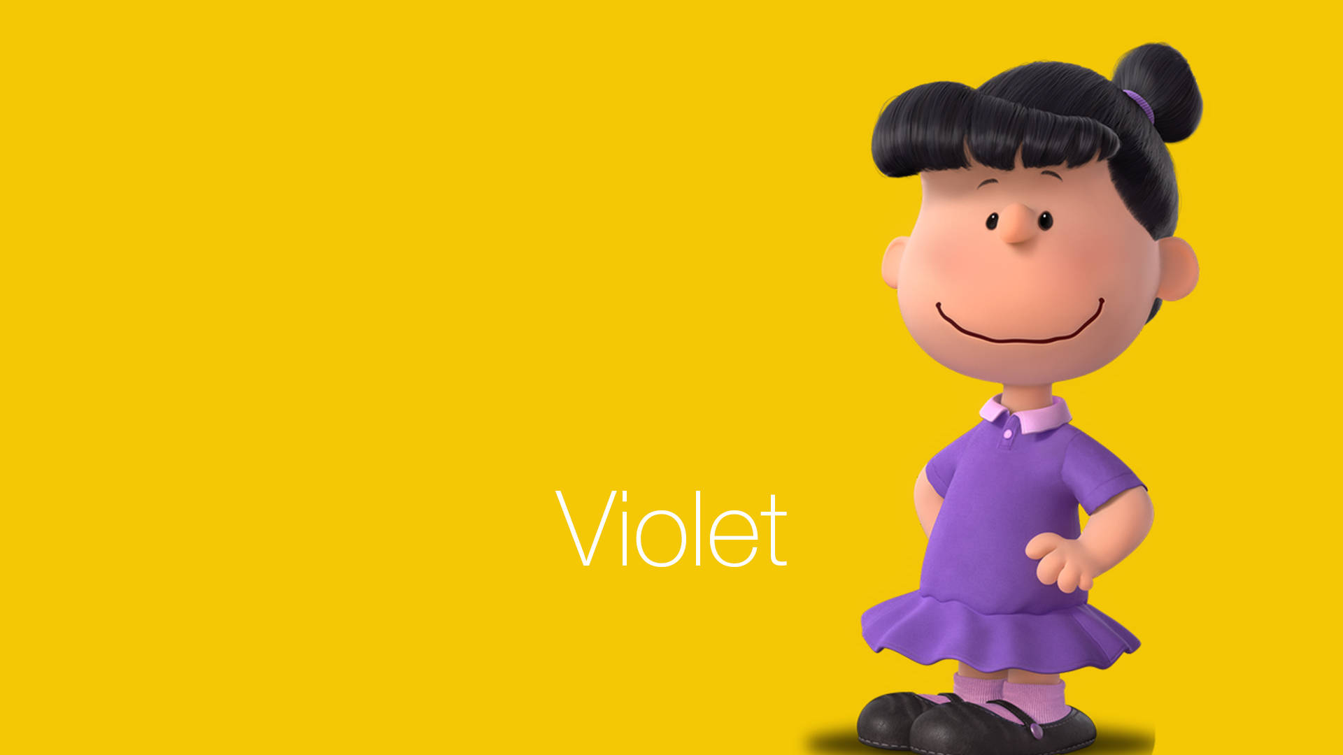 Violetgray De Peanuts Fondo de pantalla